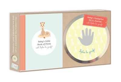 La Girafe, S: Baby’s Handprint Kit and Journal with Sophie l
