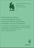 Briefwechsel der Brüder Jacob und Wilhelm Grimm mit Johann Martin Lappenberg, Friedrich Lisch und Georg Waitz