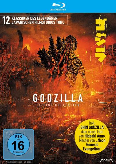 Godzilla, 12 Blu-ray (12-Disc Collection LTD.)