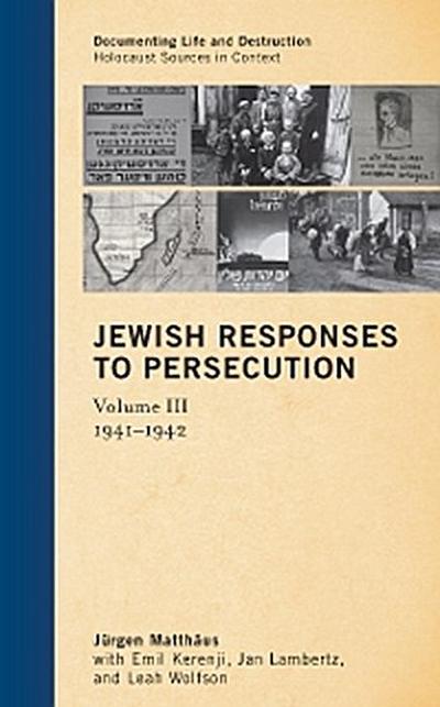 Jewish Responses to Persecution