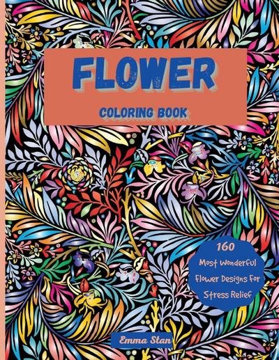 Flower Coloring Book