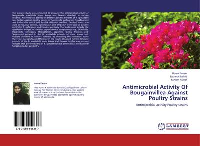 Antimicrobial Activity Of Bougainvillea Against Poultry Strains