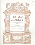 The first Booke of Ayres (1600)for voice and lute