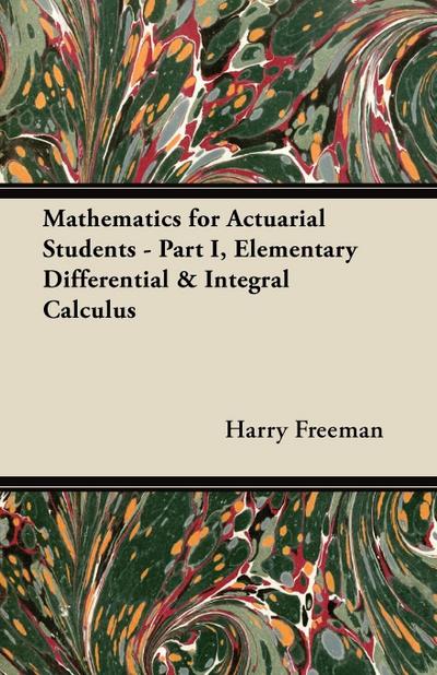 Mathematics for Actuarial Students