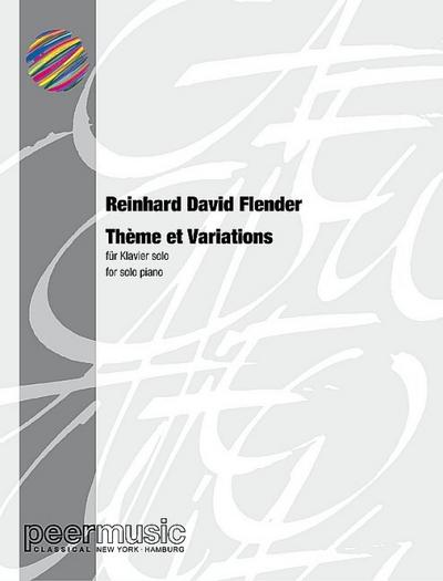 Thème et Variationsfür Klavier solo