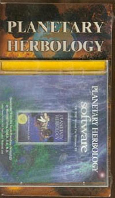 Planetary Herbology Book with Windows 95/98 Program CD