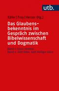 Das Glaubensbekenntnis im Gespräch zwischen Bibelwissenschaft und Dogmatik. 2 Bände