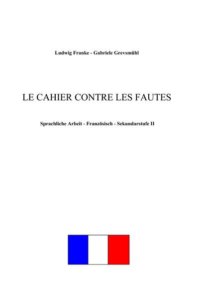 Le cahier contre les fautes
