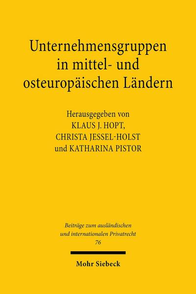 Unternehmensgruppen in mittel- und osteuropäischen Ländern