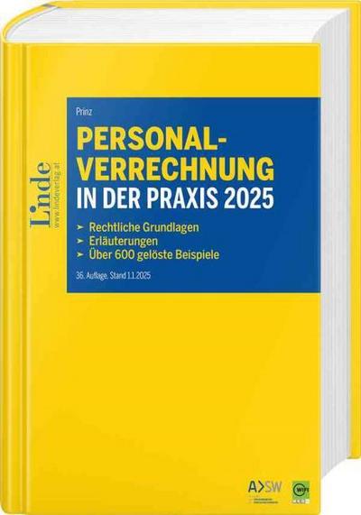 Personalverrechnung in der Praxis 2025