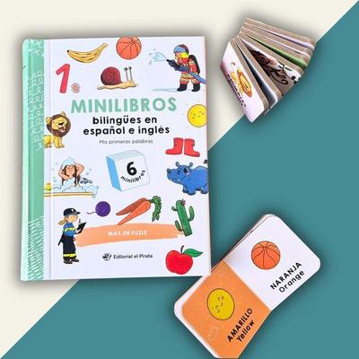 Minilibros Bilingües En Español E Inglés - MIS Primeras Palabras / Spanish and English Bilingual Minibooks - My First Words (Spanish Edition)