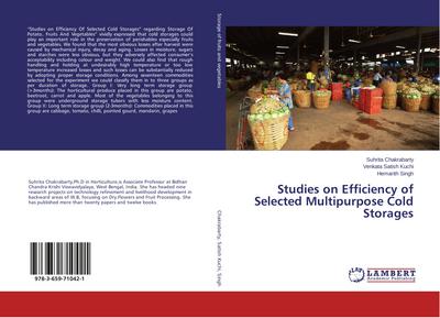 Studies on Efficiency of Selected Multipurpose Cold Storages