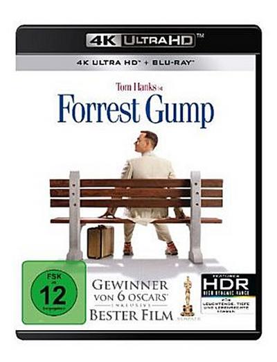 Forrest Gump (UHD+BR)  2Disc Min: 142/DD5.1/WS      4K-Ultra