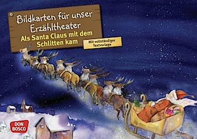 Als Santa Claus mit dem Schlitten kam. Kamishibai Bildkartenset