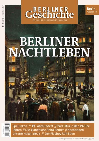 Berliner Geschichte - Zeitschrift für Geschichte und Kultur