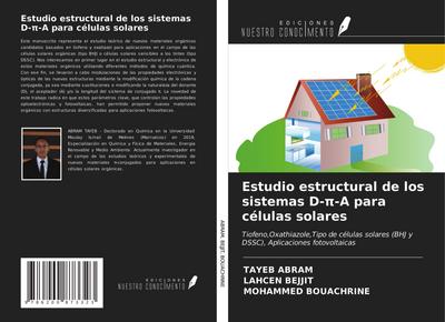 Estudio estructural de los sistemas D-¿-A para células solares