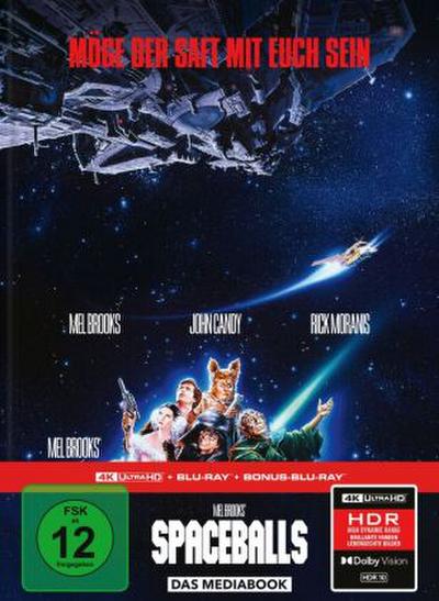 Spaceballs (UHD+BR) LE -MB- 4K  Limitiertes 3-Disc-Mediabook