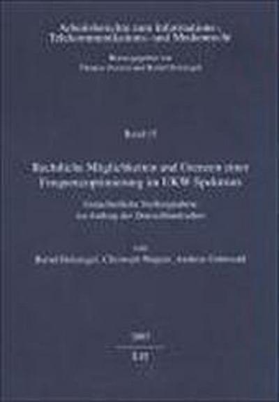 Rechtliche Möglichkeiten und Grenzen einer Frequenzoptimierung im UKW-Spektrum