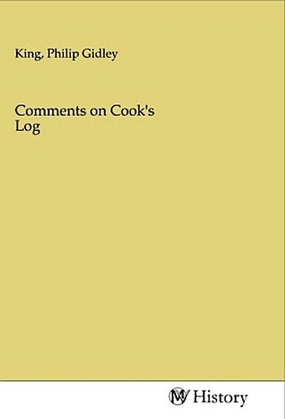 Comments on Cook’s Log