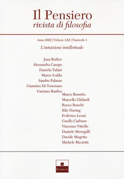 L’ intuizione intellettuale