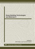 Green Building Technologies and Materials II