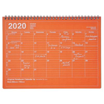 MARK’S 2020 Tischkalender M Orange