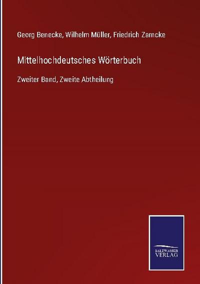 Mittelhochdeutsches Wörterbuch