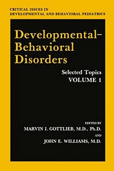 Developmental-Behavioral Disorders