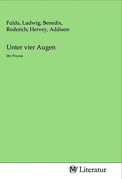 Unter vier Augen