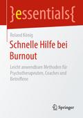 Schnelle Hilfe bei Burnout
