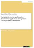 Sustainability theory and practice. Sustainable su