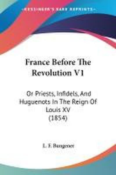 France Before The Revolution V1