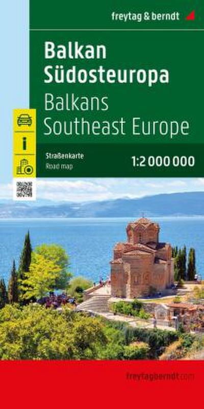 freytag & berndt Straßenkarte Balkan - Südosteuropa 1:2 Mio.