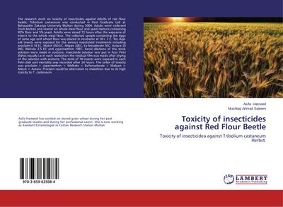 Toxicity of insecticides against Red Flour Beetle
