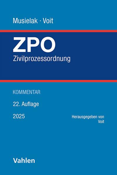 Zivilprozessordnung. ZPO