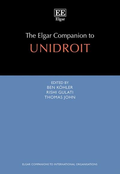 Elgar Companion to UNIDROIT
