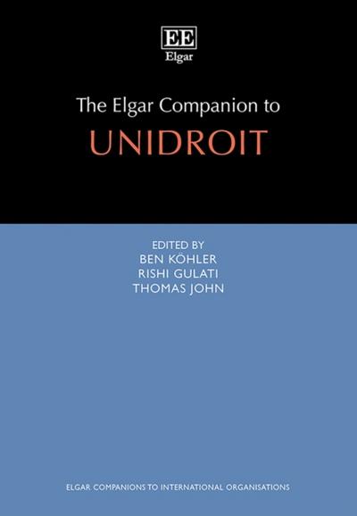 Elgar Companion to UNIDROIT