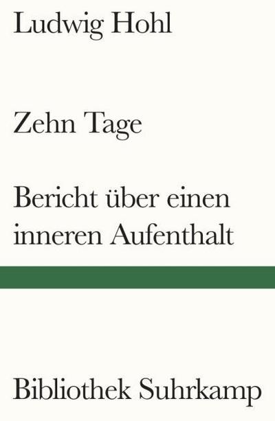 Zehn Tage/Bericht über einen inneren Aufenthalt