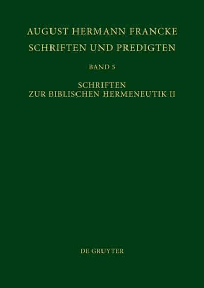 Schriften zur Biblischen Hermeneutik II