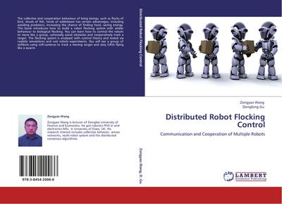 Distributed Robot Flocking Control