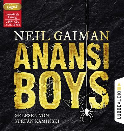 Anansi Boys, 2 Audio-CD, 2 MP3
