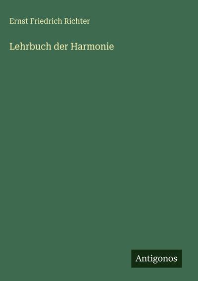 Lehrbuch der Harmonie
