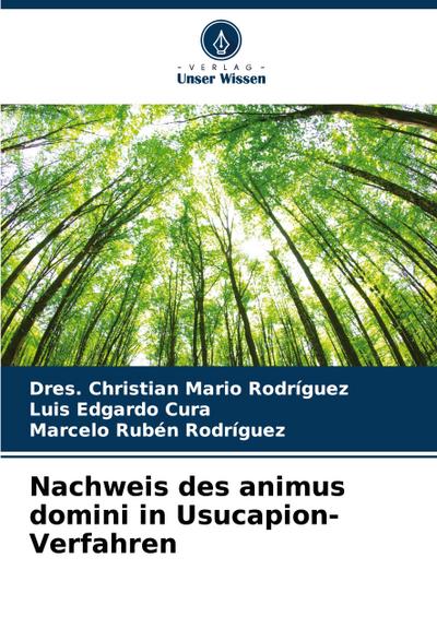 Nachweis des animus domini in Usucapion-Verfahren