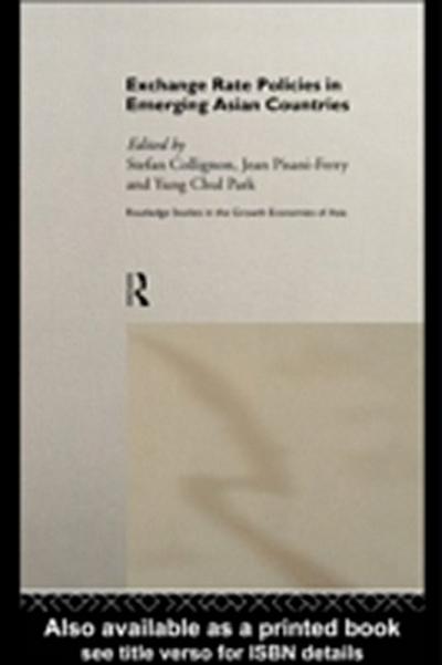 Exchange Rate Policies in Emerging Asian Countries
