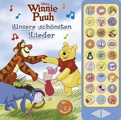 Disney Winnie Puuh: Unsere schönsten Lieder - 27-Button-Soundbuch