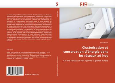 Clusterisation et conservation d’’énergie dans les réseaux ad hoc