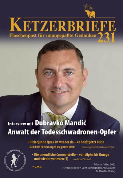 Interview mit Dubravko Mandic, dem Anwalt der Todesschwadronen-Opfer
