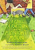 A Girl, a Raccoon, and the Midnight Moon