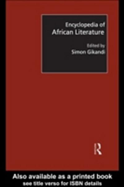 Encyclopedia of African Literature