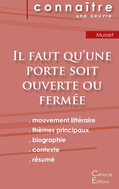 Fiche de lecture Il faut qu’une porte soit ouverte ou fermée (Analyse littéraire de référence et résumé complet)